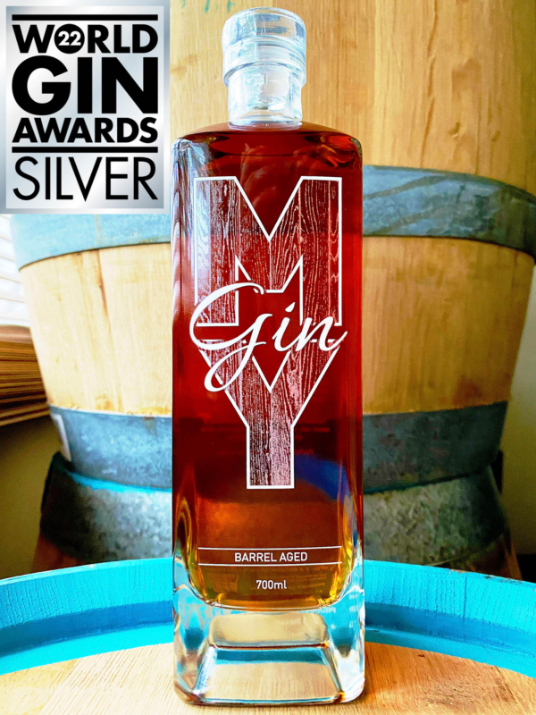 My Gin Barrel Aged Second Edition Award